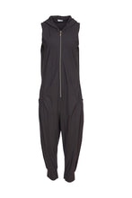 Load image into Gallery viewer, 24159 - Jumpsuit with Hood - Black- Naya