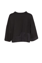 Load image into Gallery viewer, 24185- Zig zag cord panel top - Black- Naya