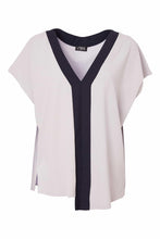 Load image into Gallery viewer, 25110 - V-Neck Top with Contrast Panel - Ora