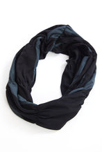 Load image into Gallery viewer, 24105- 2 Tone Jersey Snood- Ivy/Black- Ora