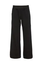 Load image into Gallery viewer, 24158- Wide Leg Elasticated Waist Trousers- Black- Ora