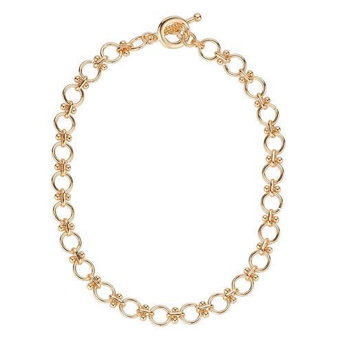 Layla Gold Necklace- Knight & Day Jewellery