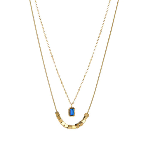 Keilani Sapphire Necklace- Knight & Day Jewellery