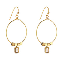 Load image into Gallery viewer, Keilani Clear CZ Earrings- Knight &amp; Day Jewellery