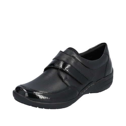 Black Leather Shoe - Remonte