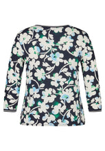 Load image into Gallery viewer, 214353- 3/4 Sleeve Floral Print Top- Rabe