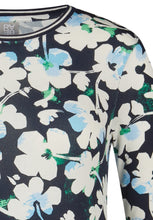 Load image into Gallery viewer, 214353- 3/4 Sleeve Floral Print Top- Rabe