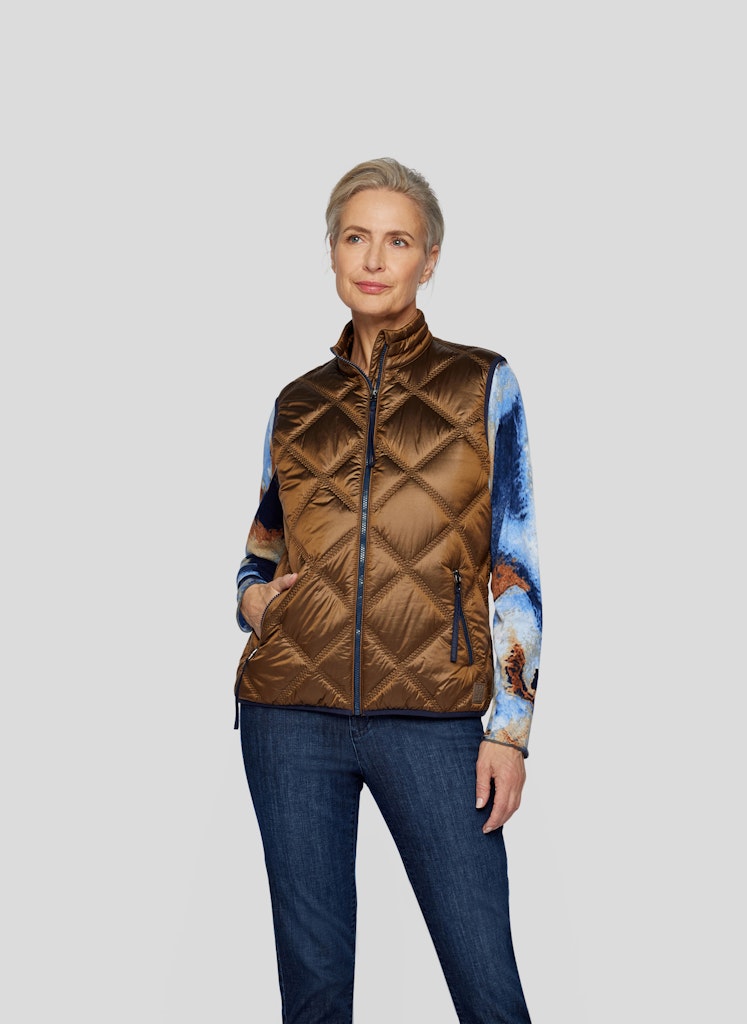 214870 - Brown Gillet - Rabe