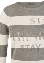 Load image into Gallery viewer, 114600 - Striped and Embellishmed Knit - Rabe