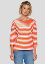 Load image into Gallery viewer, 114350 - Sunny Side Striped T-Shirt - Rabe