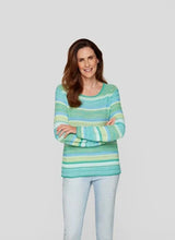 Load image into Gallery viewer, 111606 - Striped Knitted Jumper - Rabe