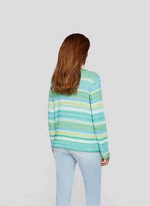 111606 - Striped Knitted Jumper - Rabe