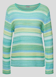 111606 - Striped Knitted Jumper - Rabe