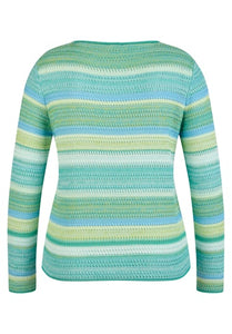 111606 - Striped Knitted Jumper - Rabe