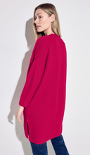 Load image into Gallery viewer, 253765- Fine Knit Longline Cardigan - Pink Sorbet- Cecil