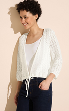Load image into Gallery viewer, 321482- Crochet Cardigan- Off White- Street One