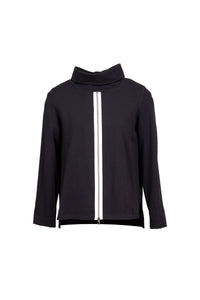 Zip Front Cowl Top - Peruzzi