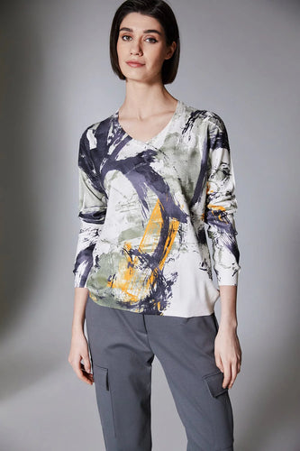 Paint Swirl Knit - Peruzzi