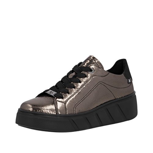 Metallic Wedge Trainer - Rieker