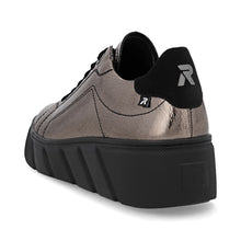 Load image into Gallery viewer, Metallic Wedge Trainer - Rieker