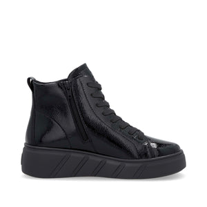 Lace-Up Wedge Boot - Rieker
