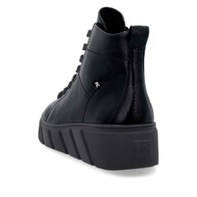 Load image into Gallery viewer, Lace-Up Wedge Boot - Rieker