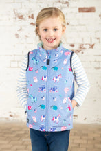 Load image into Gallery viewer, Alex Girls Gilet lilac Farm- Little Lighthouse