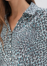 Load image into Gallery viewer, 7691 - Speckled Print Blouse - Marble