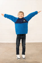 Load image into Gallery viewer, Caden Fleece - Blue - Little Lighthouse