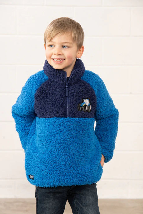 Caden Fleece - Blue - Little Lighthouse