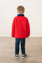 Load image into Gallery viewer, Caden Fleece - Red - Little Lighthouse
