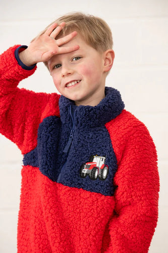 Caden Fleece - Red - Little Lighthouse