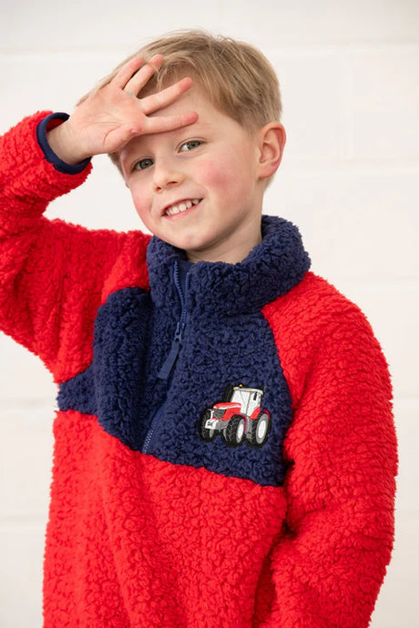 Caden Fleece - Red - Little Lighthouse