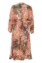 Load image into Gallery viewer, 2600- Printed Faux Wrap Dress- Fransa Plus
