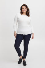 Load image into Gallery viewer, 2076- Zalin Elasticated Waist Leggings- Navy- Fransan Plus