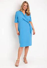 Load image into Gallery viewer, 620 - Cornflower Dress with Gemstone detail - Via Veneto