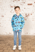Load image into Gallery viewer, Ethan Boys Coat  Blue Tractor - Little Lighthouse