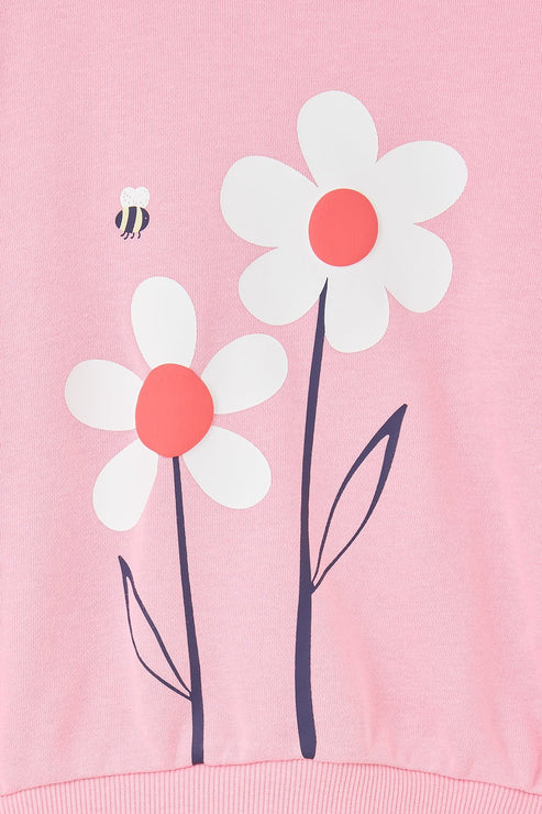 Flora SweatShirt - Dusky Pink - Little Lighthouse