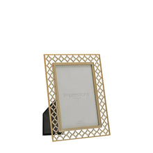 Load image into Gallery viewer, 15980 -  Lattice Cut Metal Photo Frame - 8&quot;x 10&quot; - Widdop