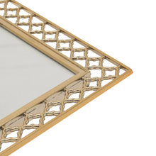 Load image into Gallery viewer, 15980 -  Lattice Cut Metal Photo Frame - 8&quot;x 10&quot; - Widdop