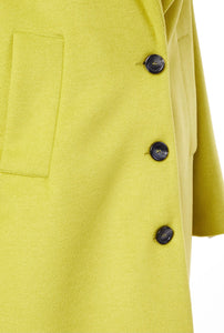 23128- Lime Green Wool Coat - Kate Cooper