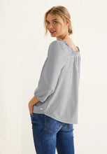 Load image into Gallery viewer, 343963 - Off Shoulder Stripe Blouse - Street One