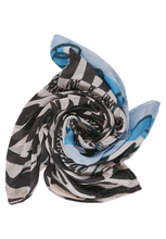 Load image into Gallery viewer, 572127- Black/Cream Loop Scarf - Street One