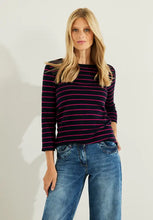 Load image into Gallery viewer, 320356- Stripe T-Shirt - Cecil