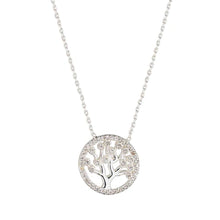 Load image into Gallery viewer, Silver Tree of Life Necklace- Knight &amp; Day