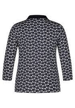 Load image into Gallery viewer, 114351 - Navy Print with Collar - Rabe