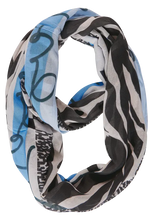 Load image into Gallery viewer, 572127- Black/Cream Loop Scarf - Street One