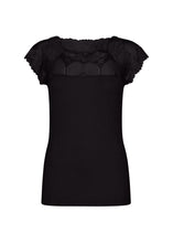 Load image into Gallery viewer, 26129- Black Lace Top - Soya Concept