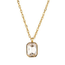 Load image into Gallery viewer, Zaria Clear Crystal Pendant - Knight &amp; Day
