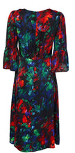 Load image into Gallery viewer, 23151-Flower Print Dress- Kate Cooper